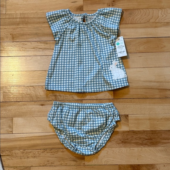 Carter’s Spring Rabbit Easter 3pc Set 12M - Picture 3 of 6